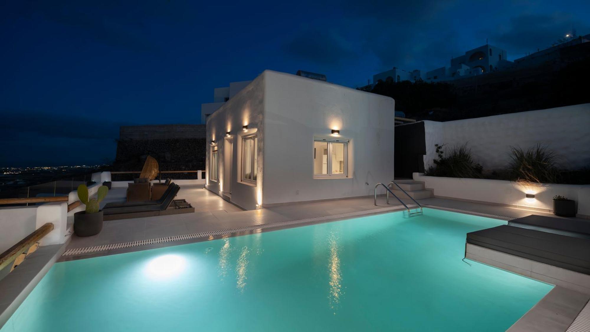 Dream Villa Santorini Vourvoulos Ngoại thất bức ảnh