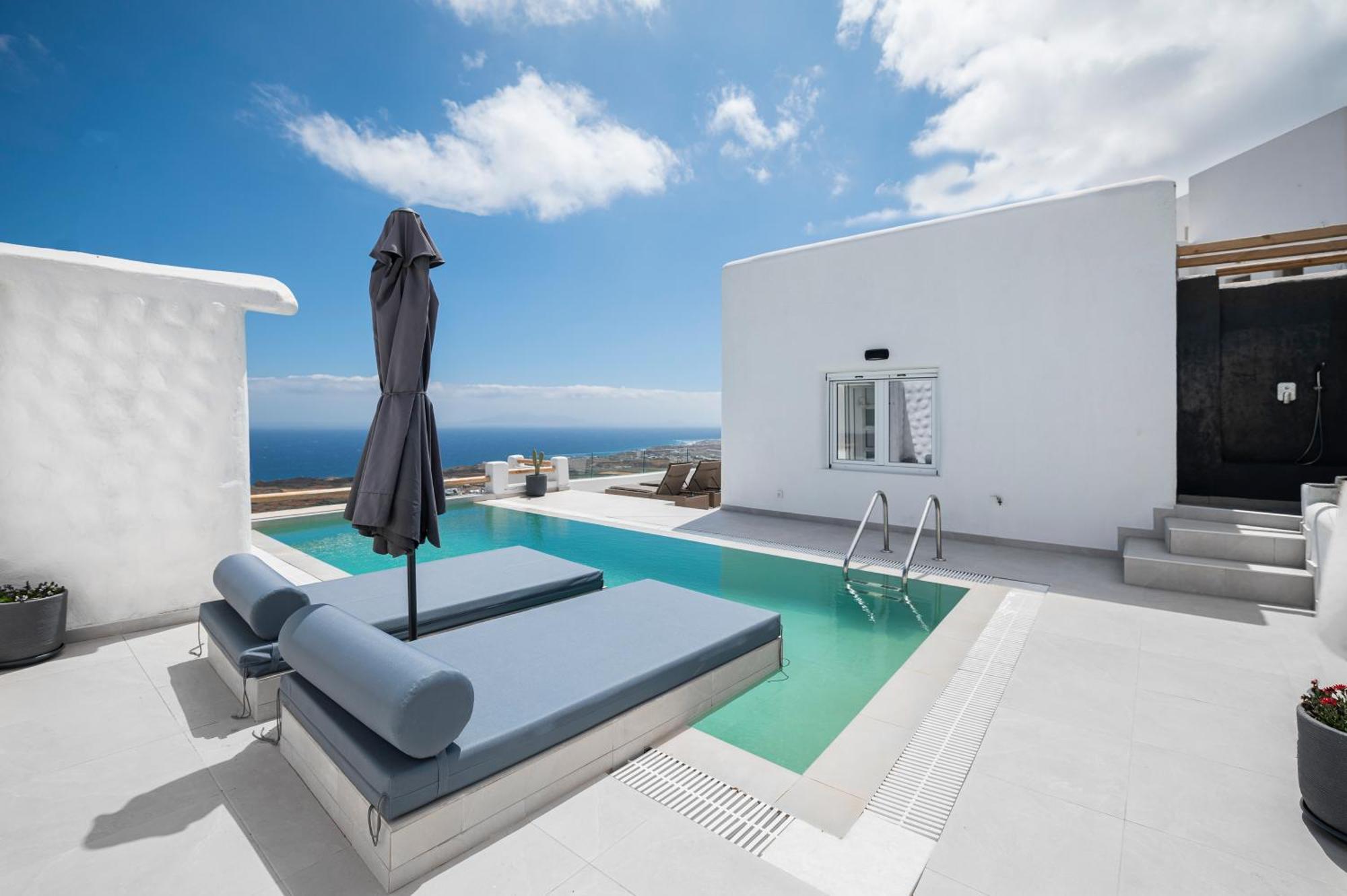 Dream Villa Santorini Vourvoulos Ngoại thất bức ảnh