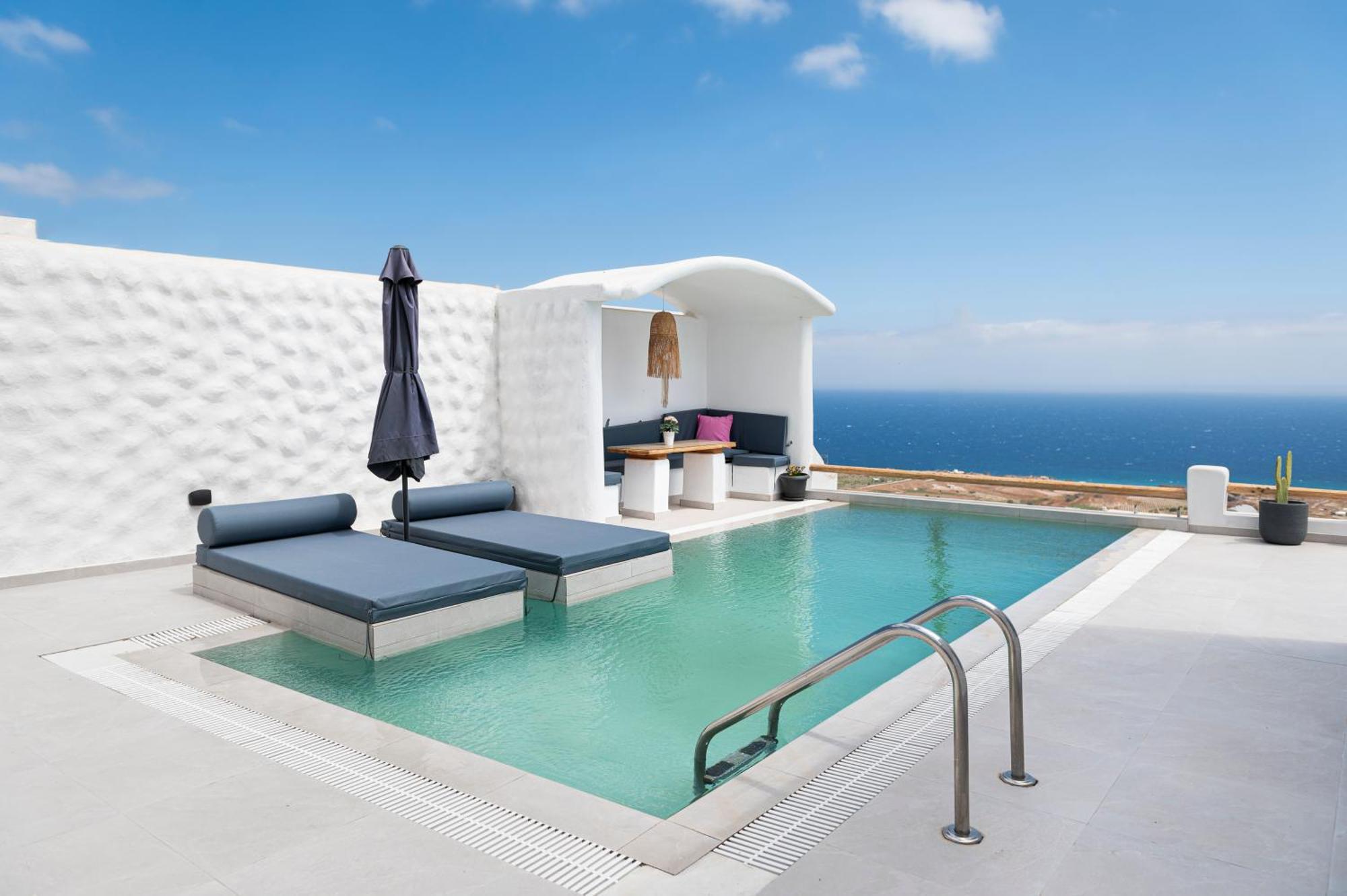 Dream Villa Santorini Vourvoulos Ngoại thất bức ảnh