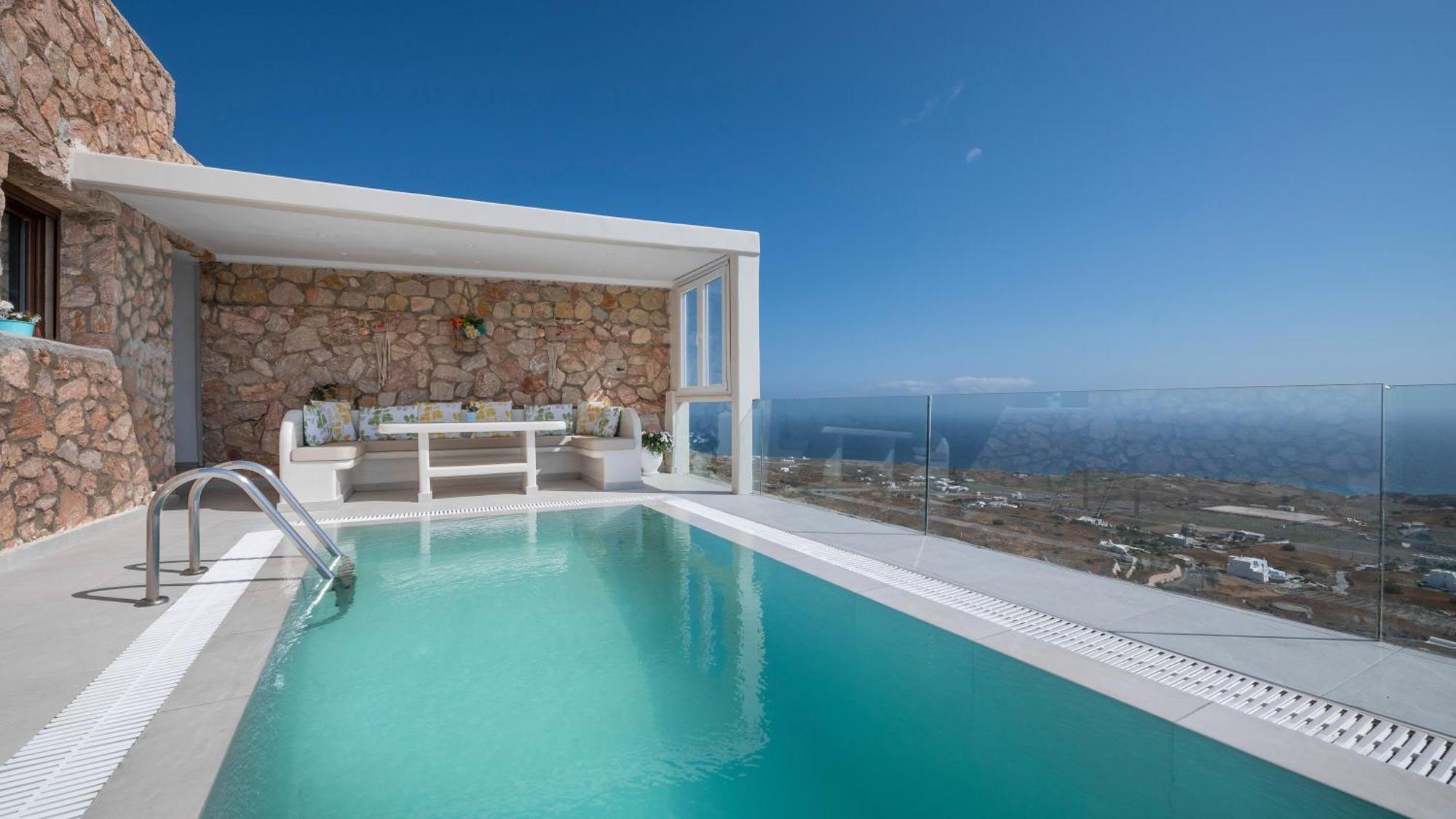 Dream Villa Santorini Vourvoulos Ngoại thất bức ảnh