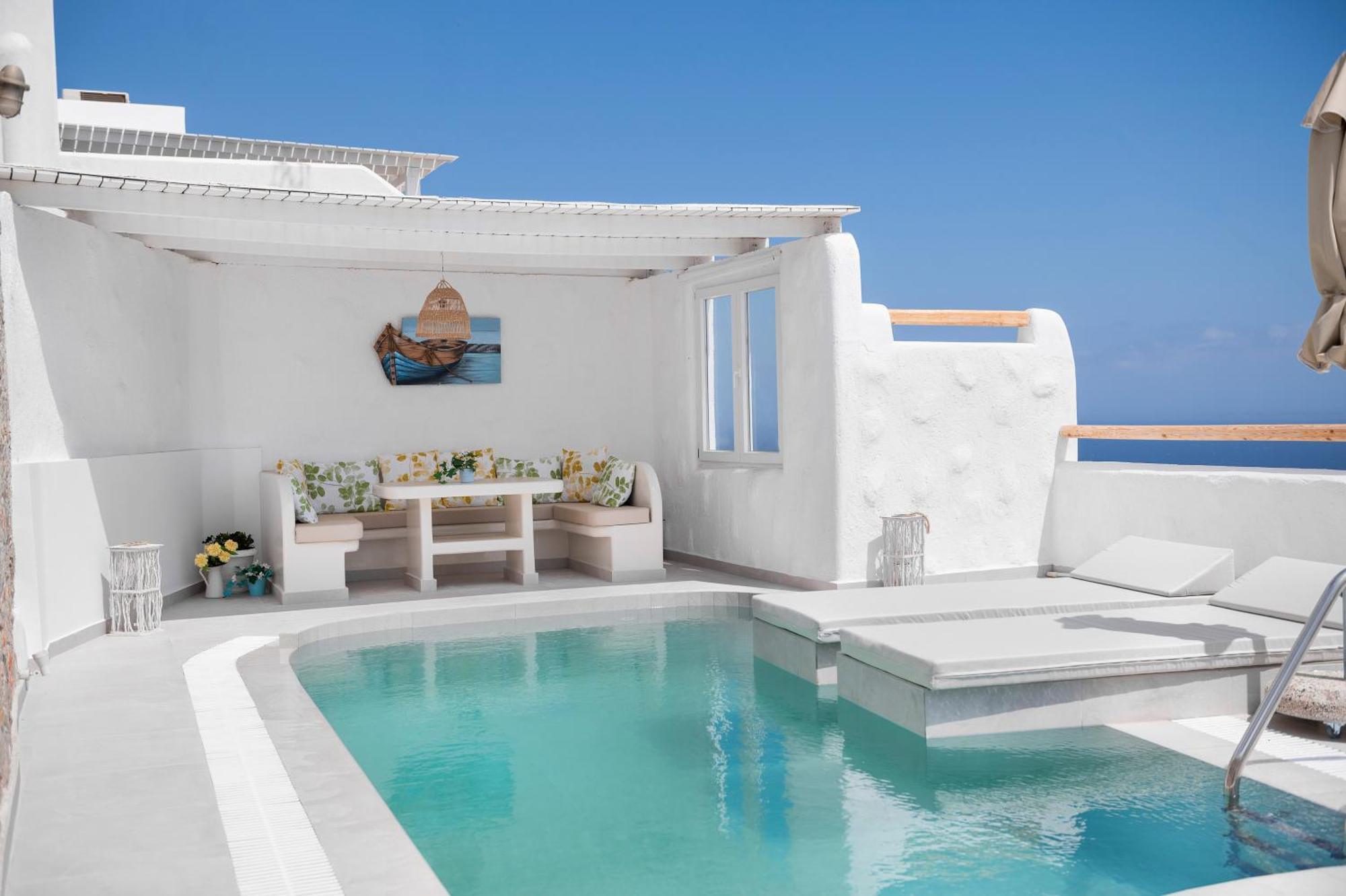 Dream Villa Santorini Vourvoulos Ngoại thất bức ảnh