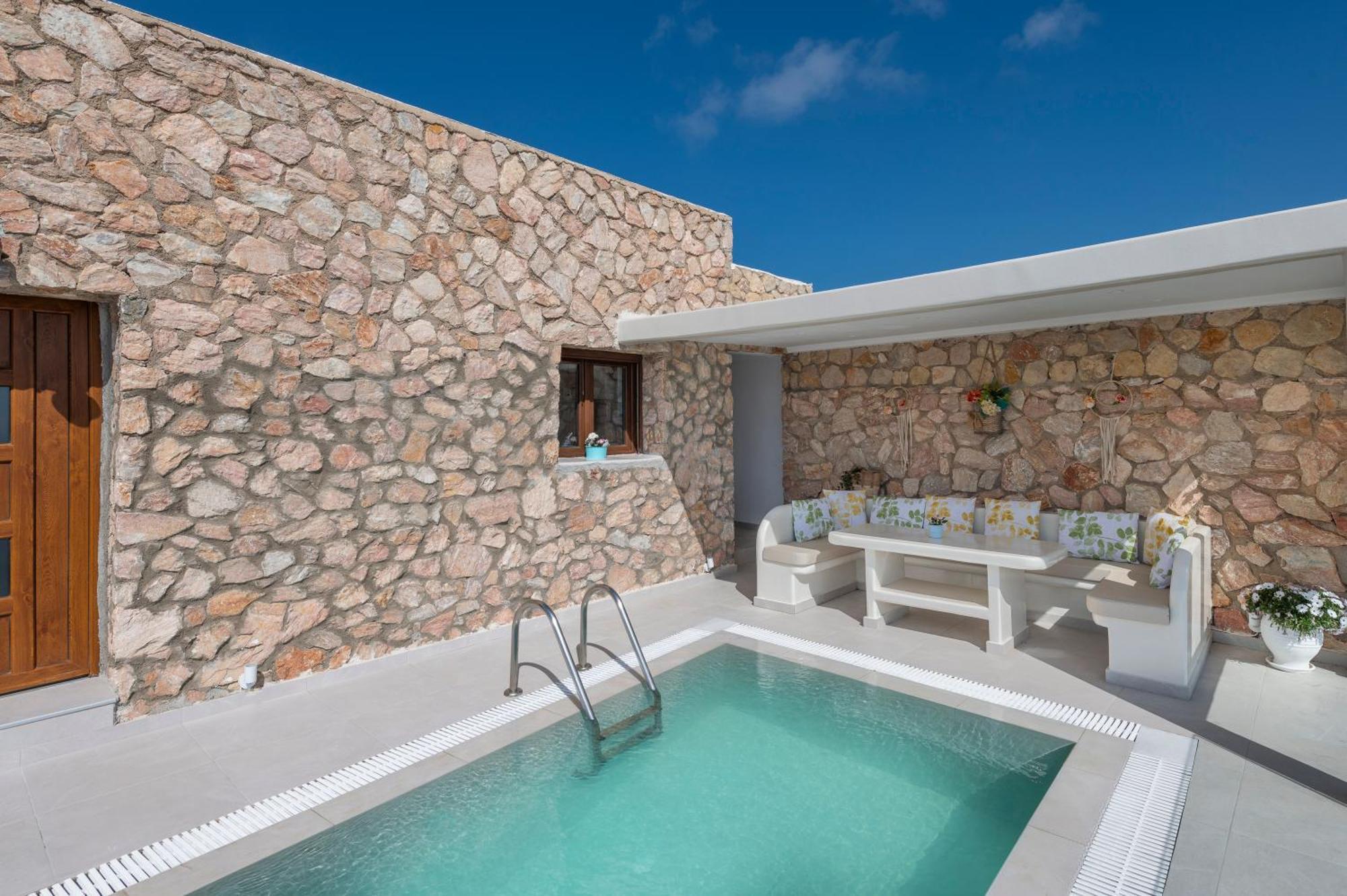 Dream Villa Santorini Vourvoulos Ngoại thất bức ảnh